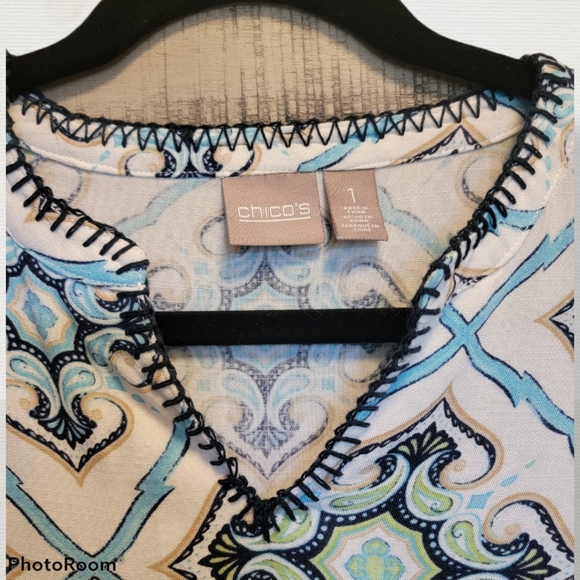 Beautiful summer, Chico's top, medium - Picture 2 of 5